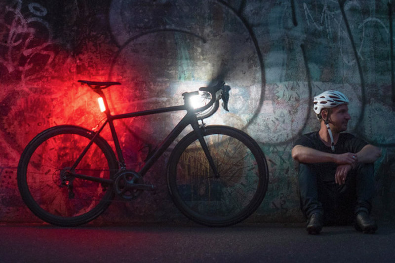 packs de faros delanteros y traseros bici